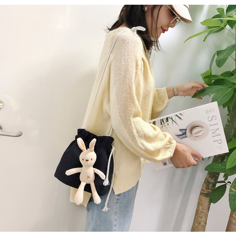 Title 2, Japanese girl rabbit messenger bag women