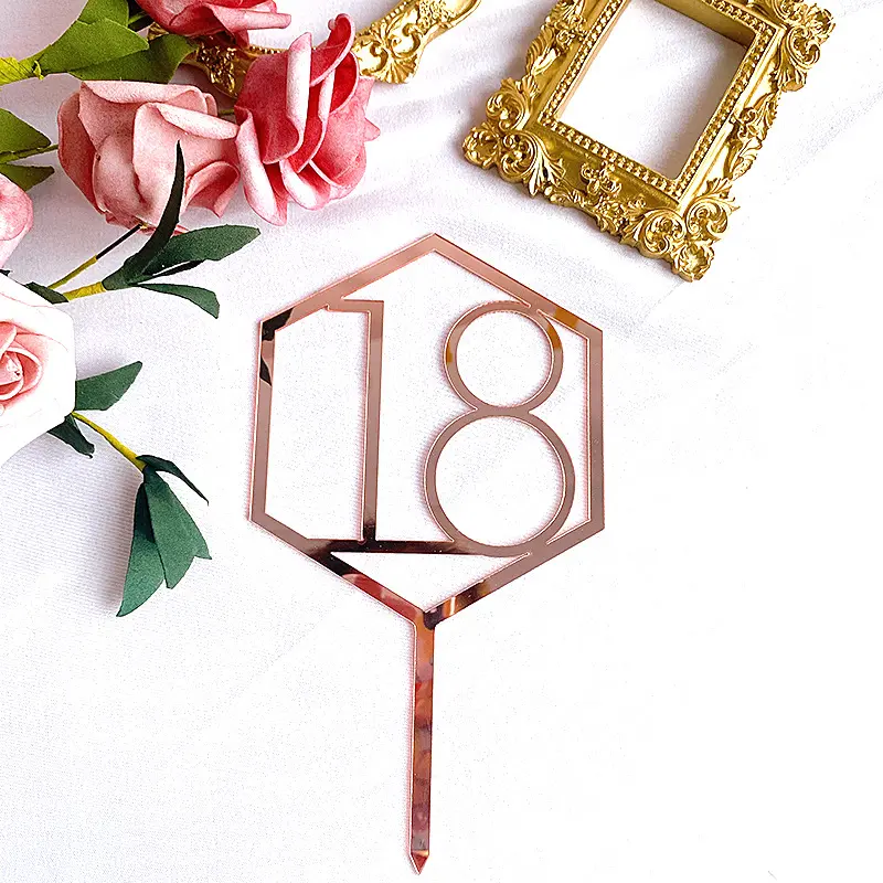 Cake Insertion Anniversary Birthday Decoration Baking