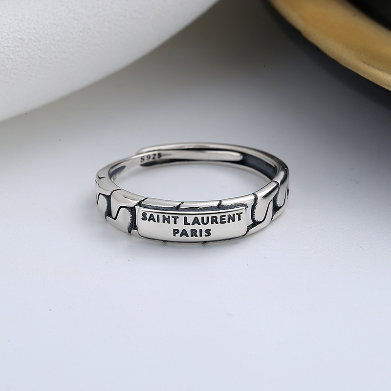 Creative Letters Romantic Paris Trend Ring