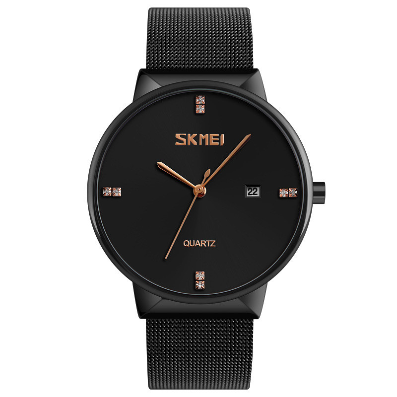 Men's Casual Quartz Watch Simple Large Dial Pointer Business Watch