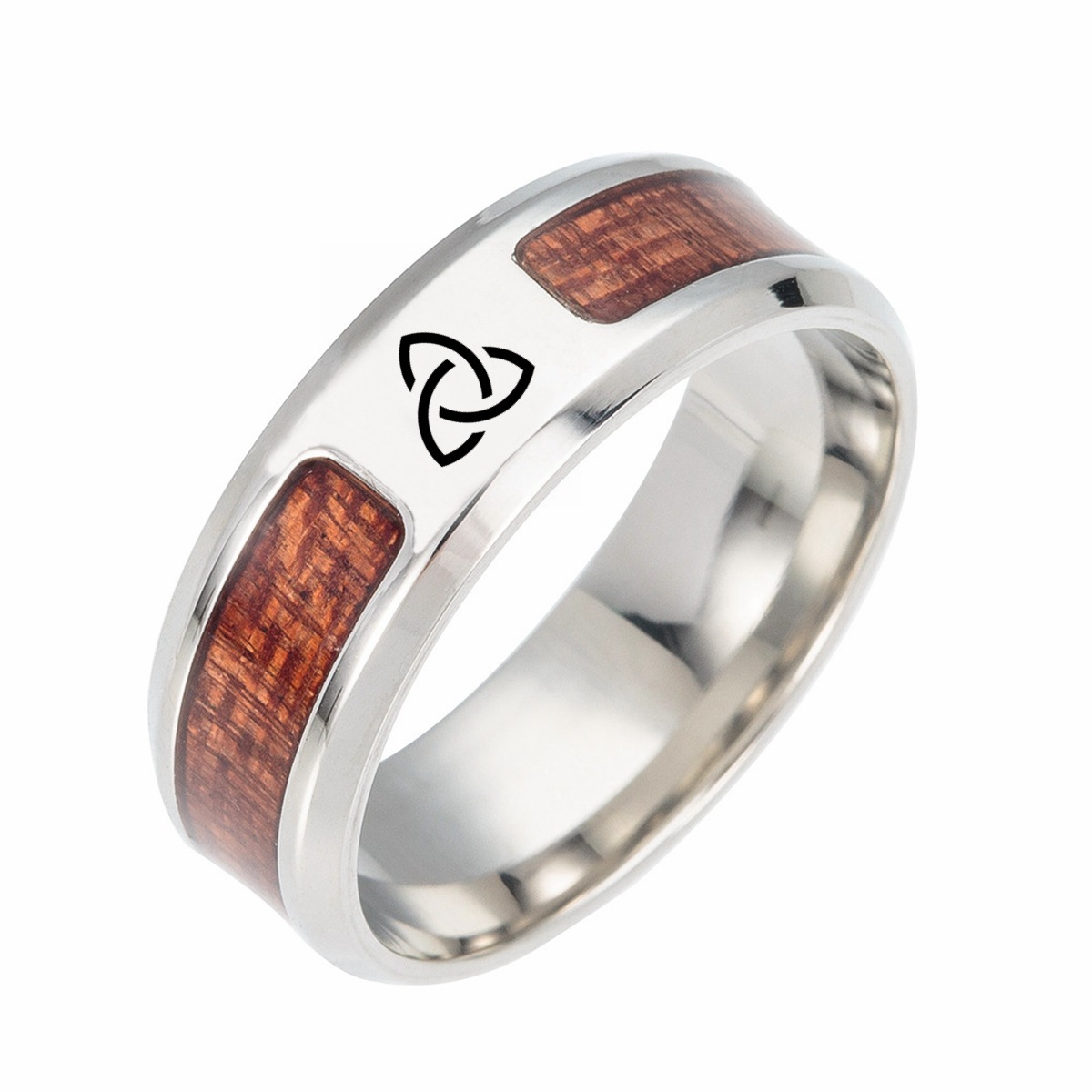 Title 3, Anillo de grano de madera de nueva moda