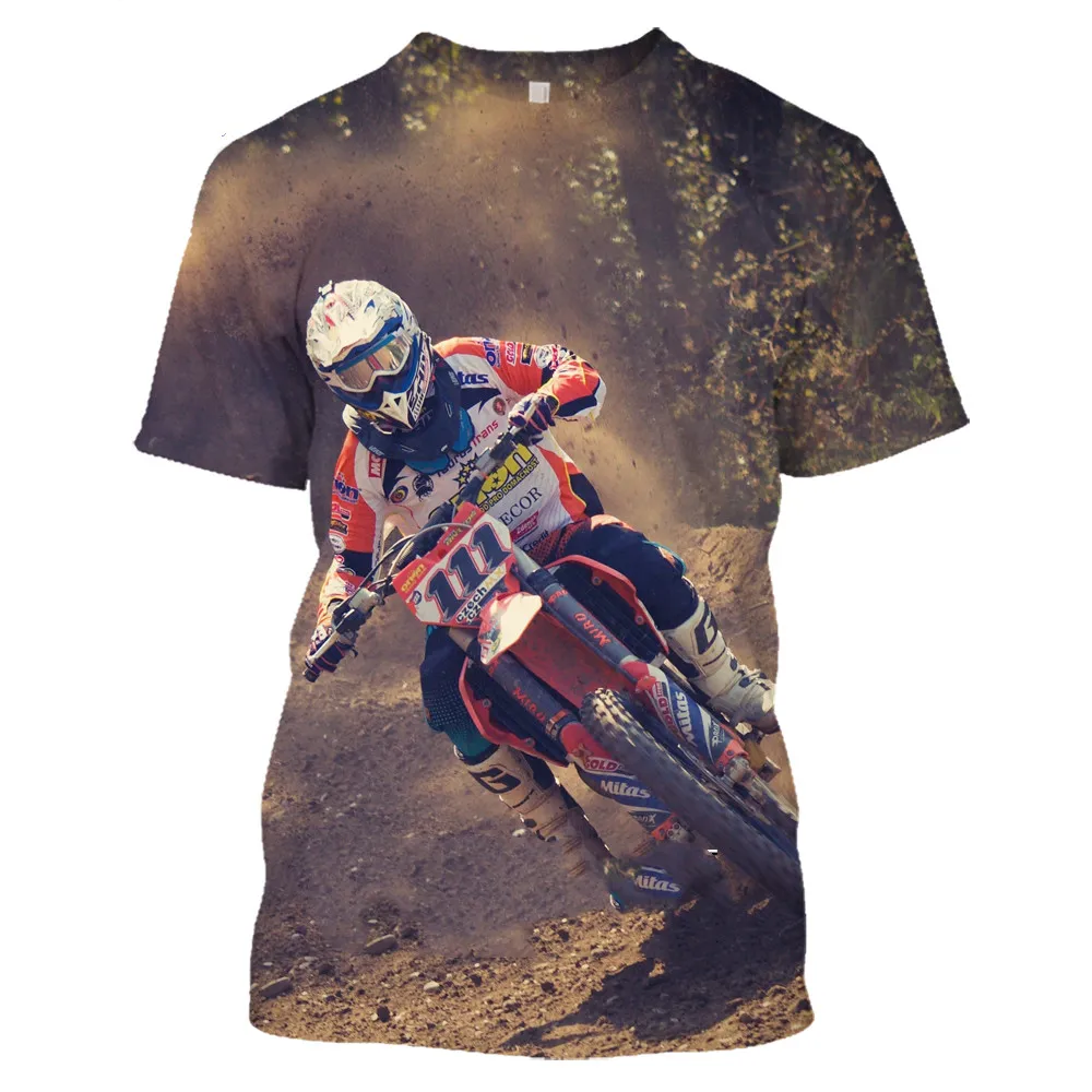 3D Digital Printing Men's Short Sleeve Casual T Shirt
