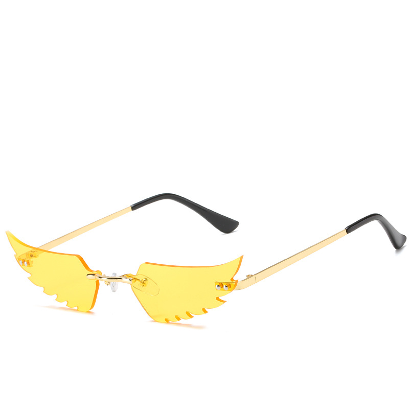 Title 2, Modische Hip-Hop-Wing-Sonnenbrille für Damen. D...