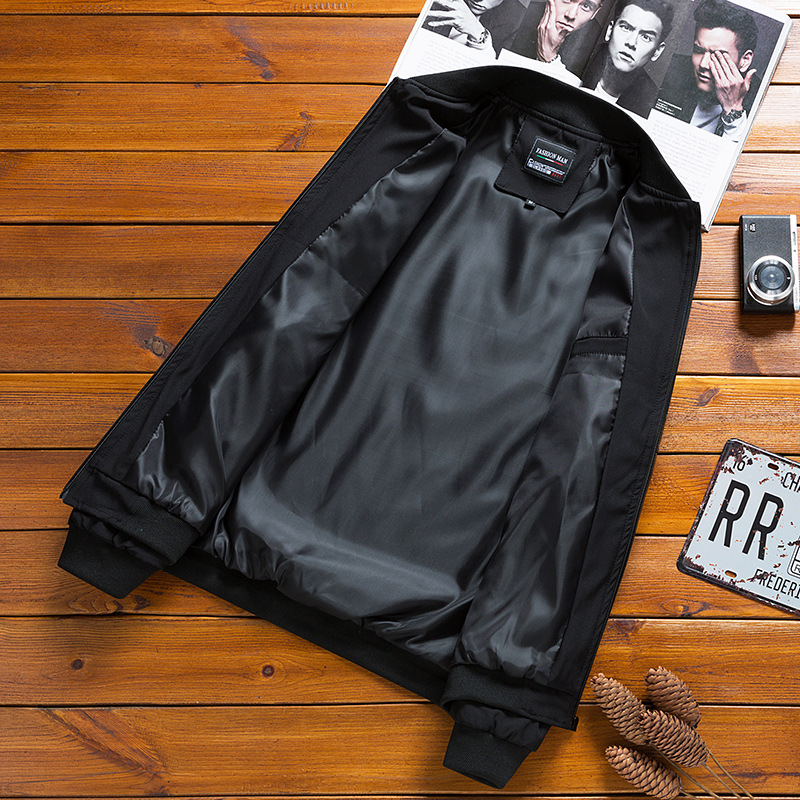 Men's Plus Size Polyester Jacket