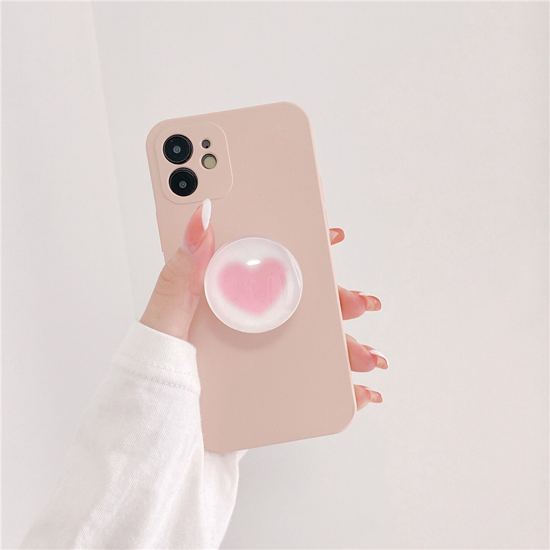 Fashionable Simple Love Silicone Phone Case - Image 2