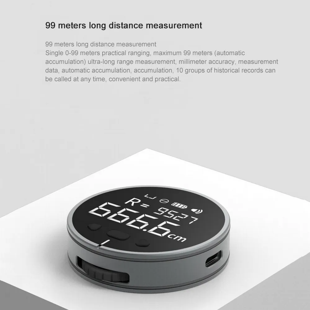 Distance Measuring Instrument Electronic Ruler Tape Measure