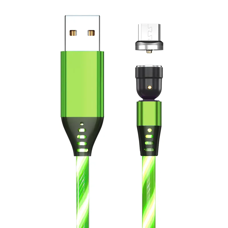 540 Rotate Luminous Magnetic Cable 3A Fast