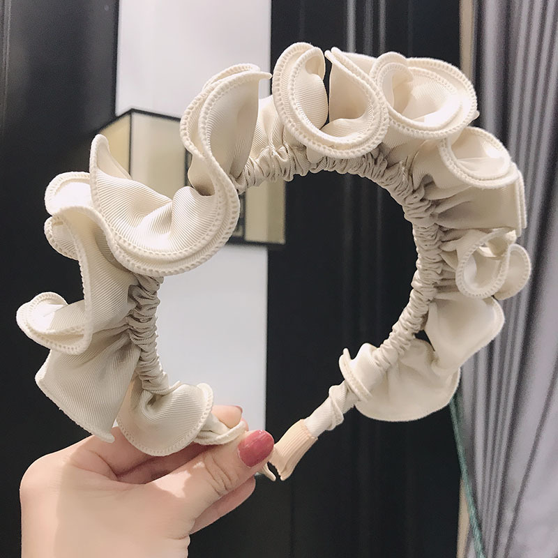 Women's Candy Color Fabric Pressed Hair Band