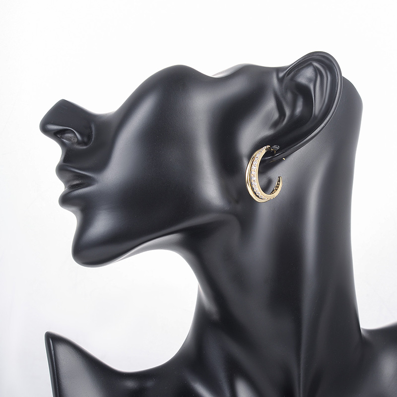 Fashion Metal Irregular Pop Earrings