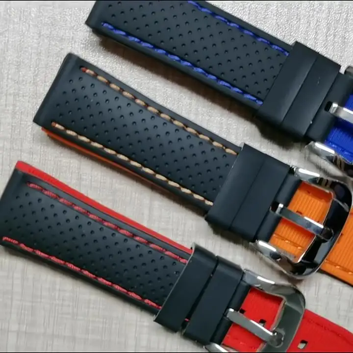 Sports Two-color Silicone Strap
