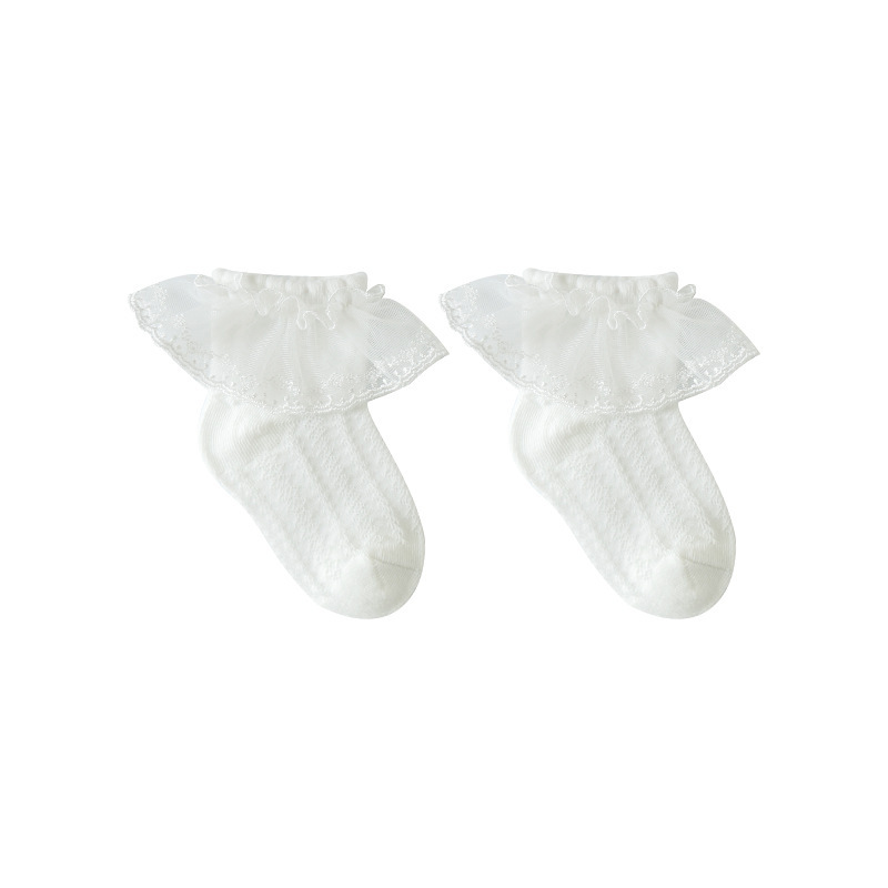 Title 3, Chaussettes en maille pour enfants en coton car...