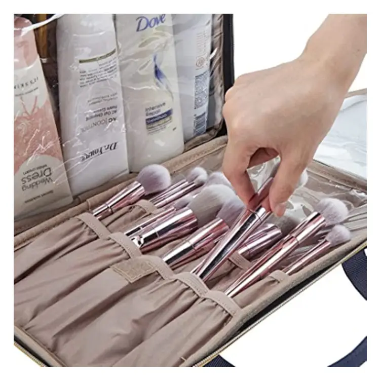 Wash Bag Portable Waterproof Handbag Dry And Wet Separation