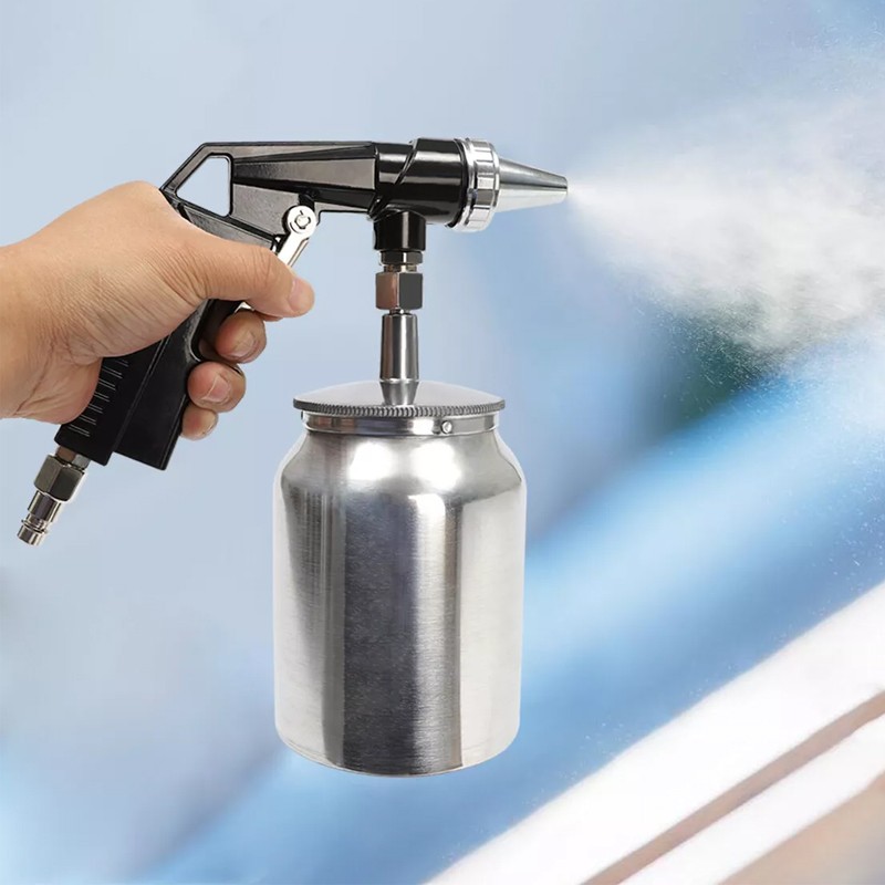 Air Sandblasting Gun Compressor Handheld 90 PSI Sand Blaster Shot Media Blasting — image 7