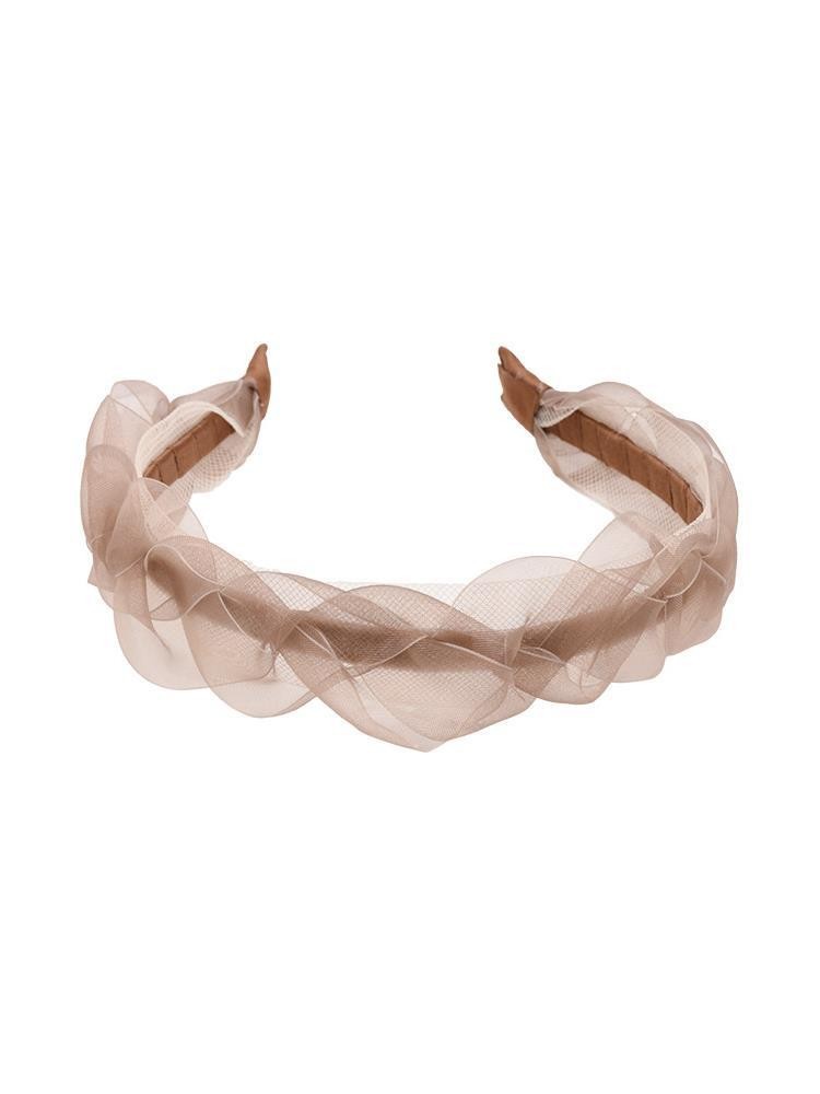 Super Fairy Mesh Headband Female Face Wash Highend Headwear Hairpin  Hair Accessories — foto 5