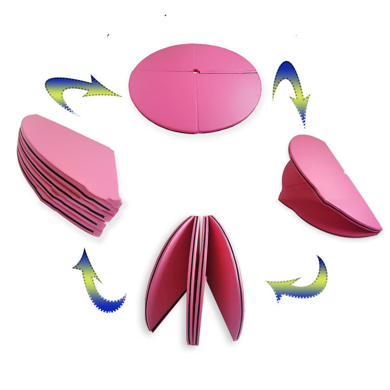 Four-fold Steel Pipe Dancing Round Protective Pad