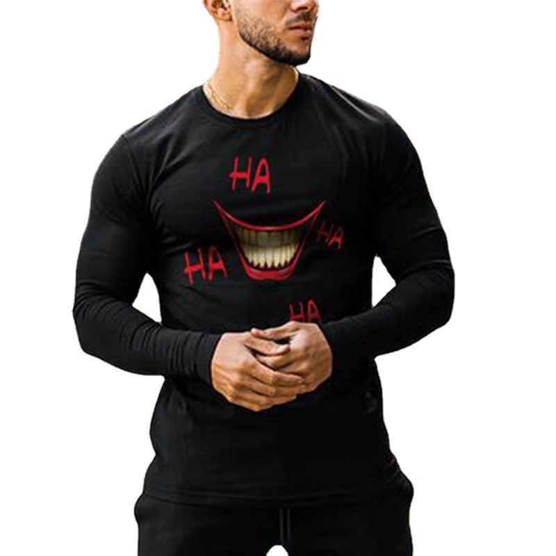 Men's Trendy Slim T-shirt Casual Long Sleeves