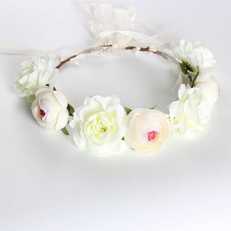 Fashion Flower Headband Seaside Travel