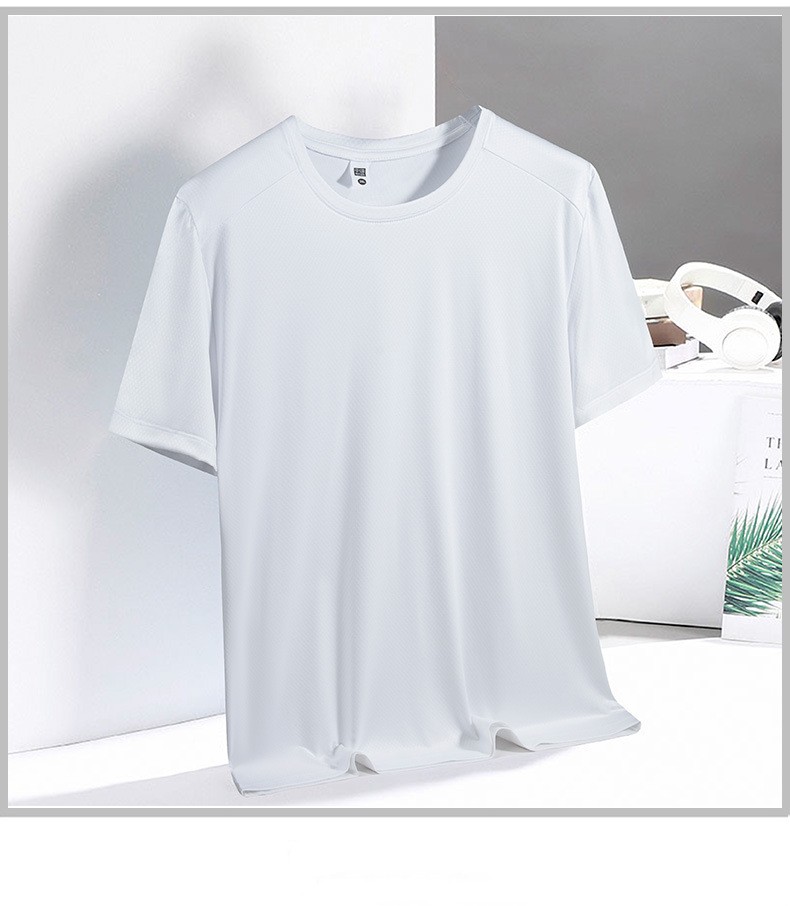 Title 7, Heren Ice Silk Mosquito Prevention T-shirt Zome...