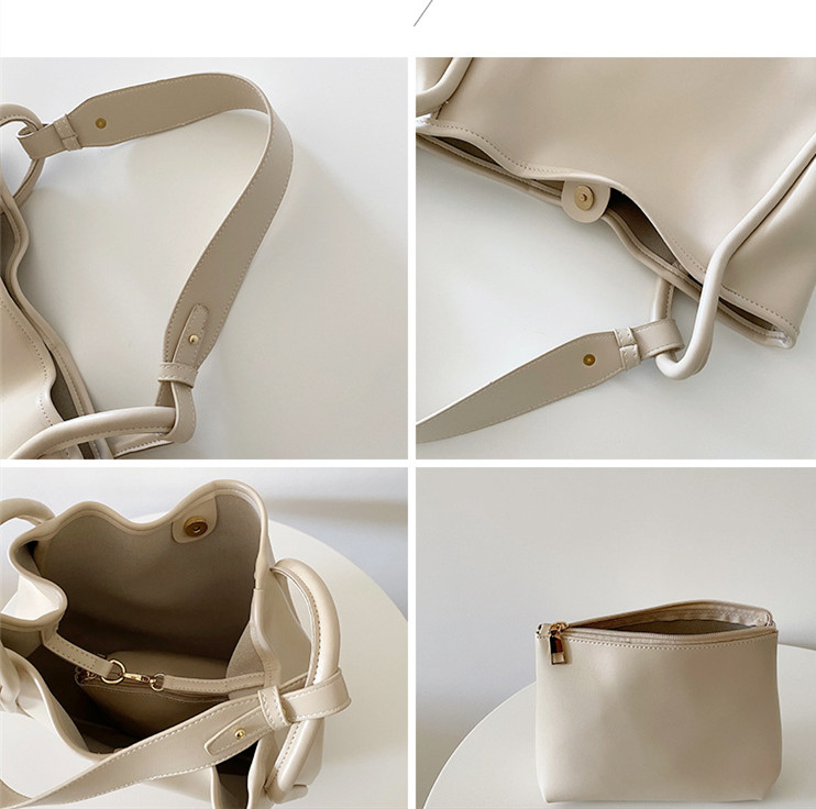 Women's New Soft Leather Large Capacity Shoulder Bag