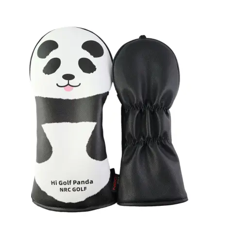 Golf Wood Cover Panda Cartoon Protective