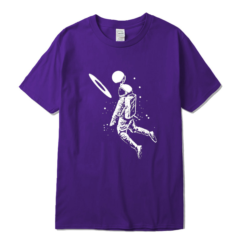 Title 1, New Short Sleeve Top T-Shirt Spaceman Print. Co...