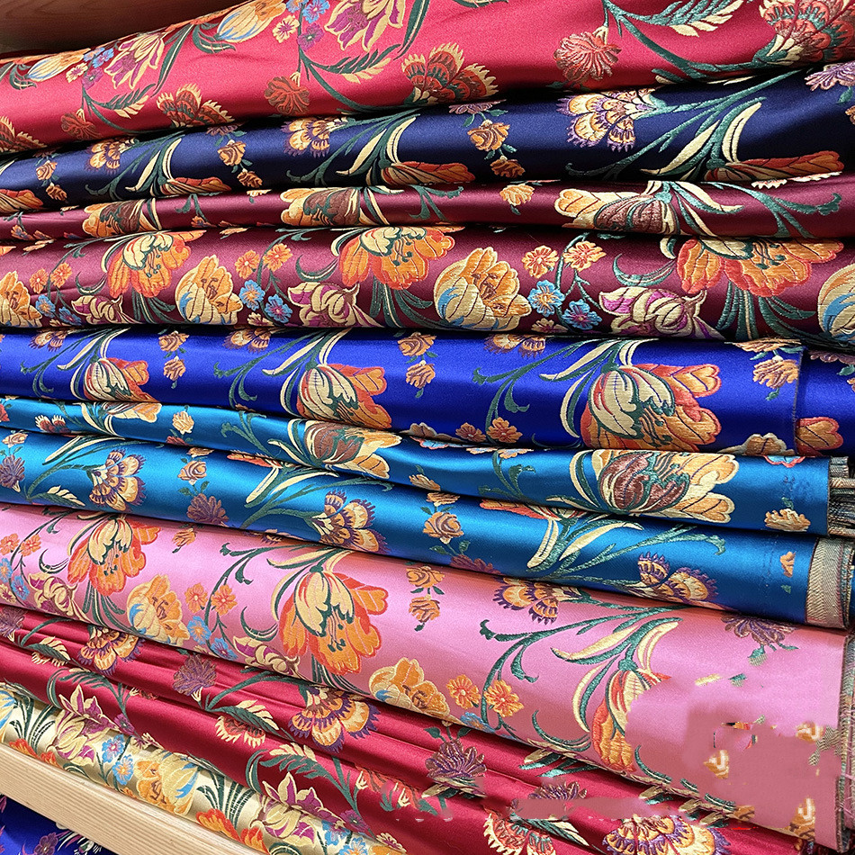 Embroidered Cheongsam Fabric Tang Suit — image 1