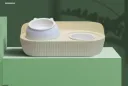 3Beige Bowls