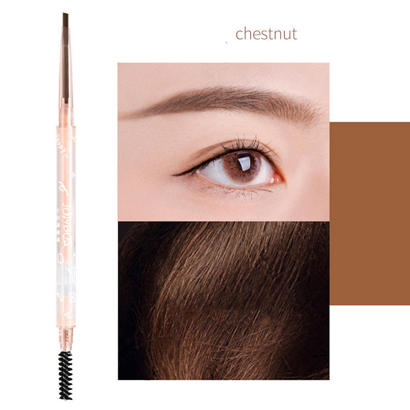 Small Triangle Eyebrow Pencil With Natural Roots And Long lasting Brown - Shop at LoveMi