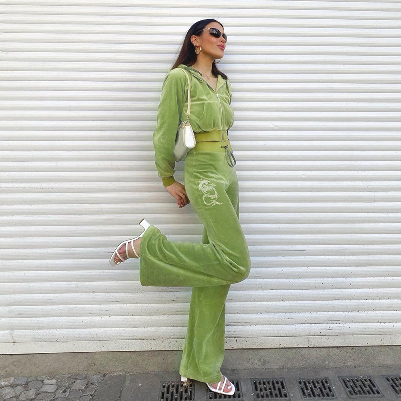 Green suit