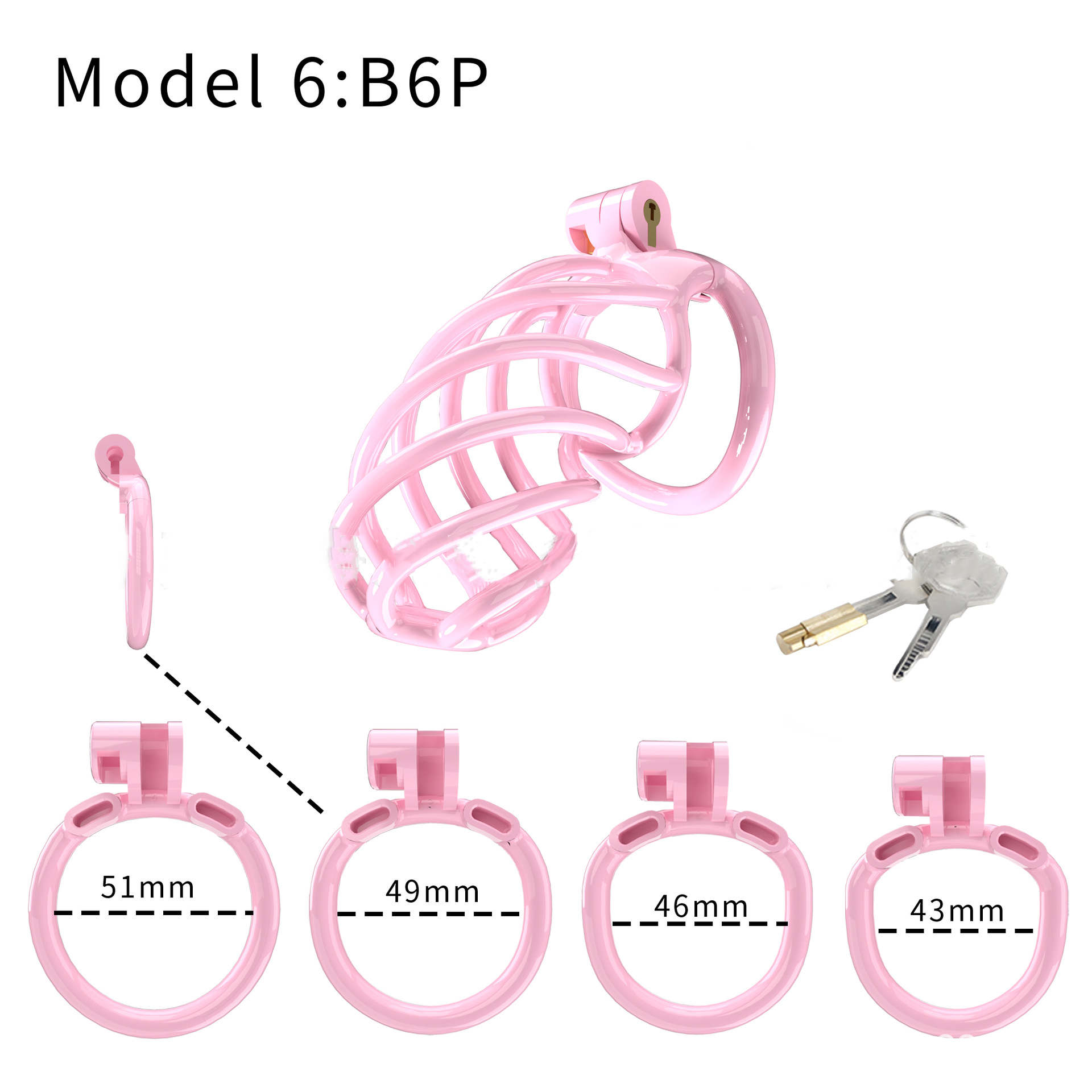 Title 5, Cb Chastity Lock Toy