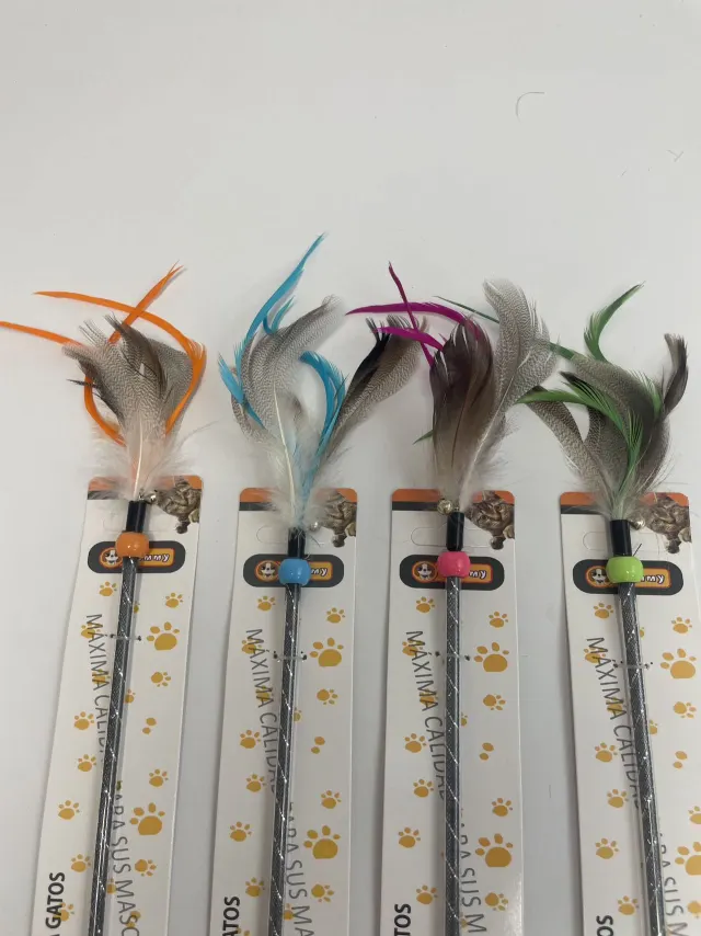 Two color Feather Cat Teaser Blue - Shop at LoveMi
