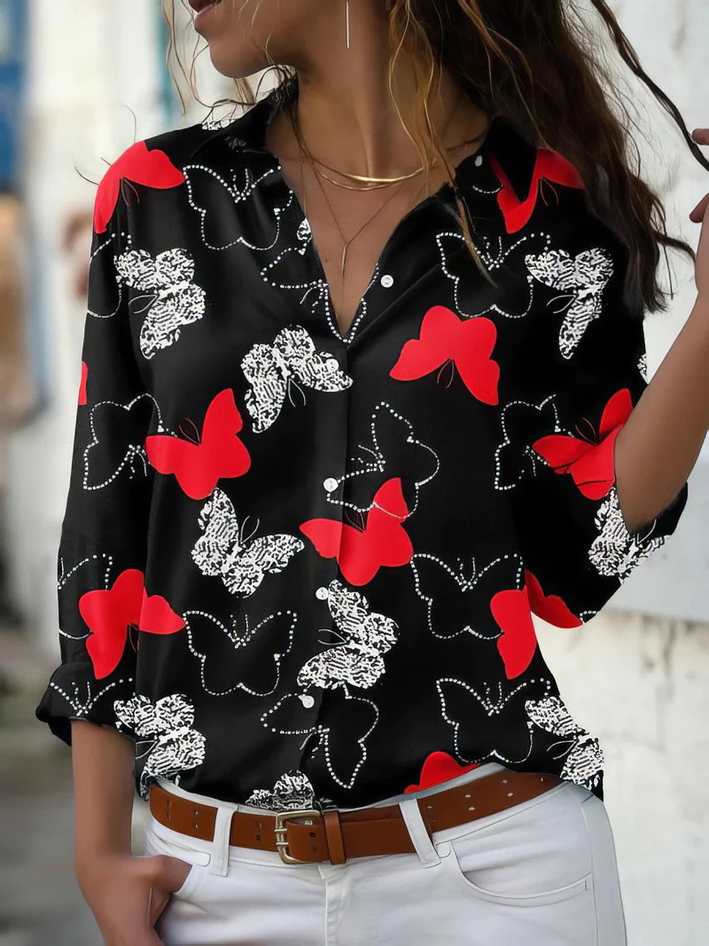 Title 4, Fashion Printed Long Sleeved Shirt