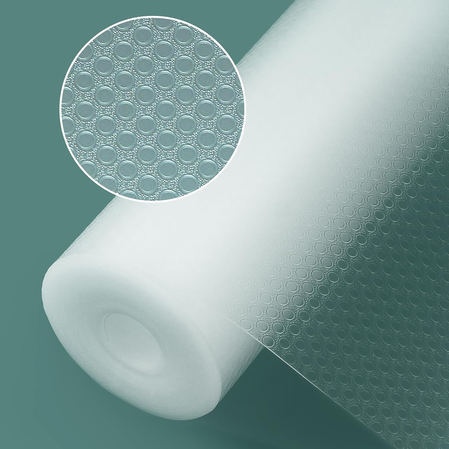 Shelf Liners Non-Adhesive Drawer Liner Waterproof Oil-Proof EVA Cabinet Fridge Liner Clear 12 X 120 Inch