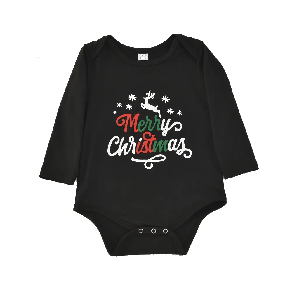 Short-sleeved Family Suit Christmas Pajamas For Boys And Girls