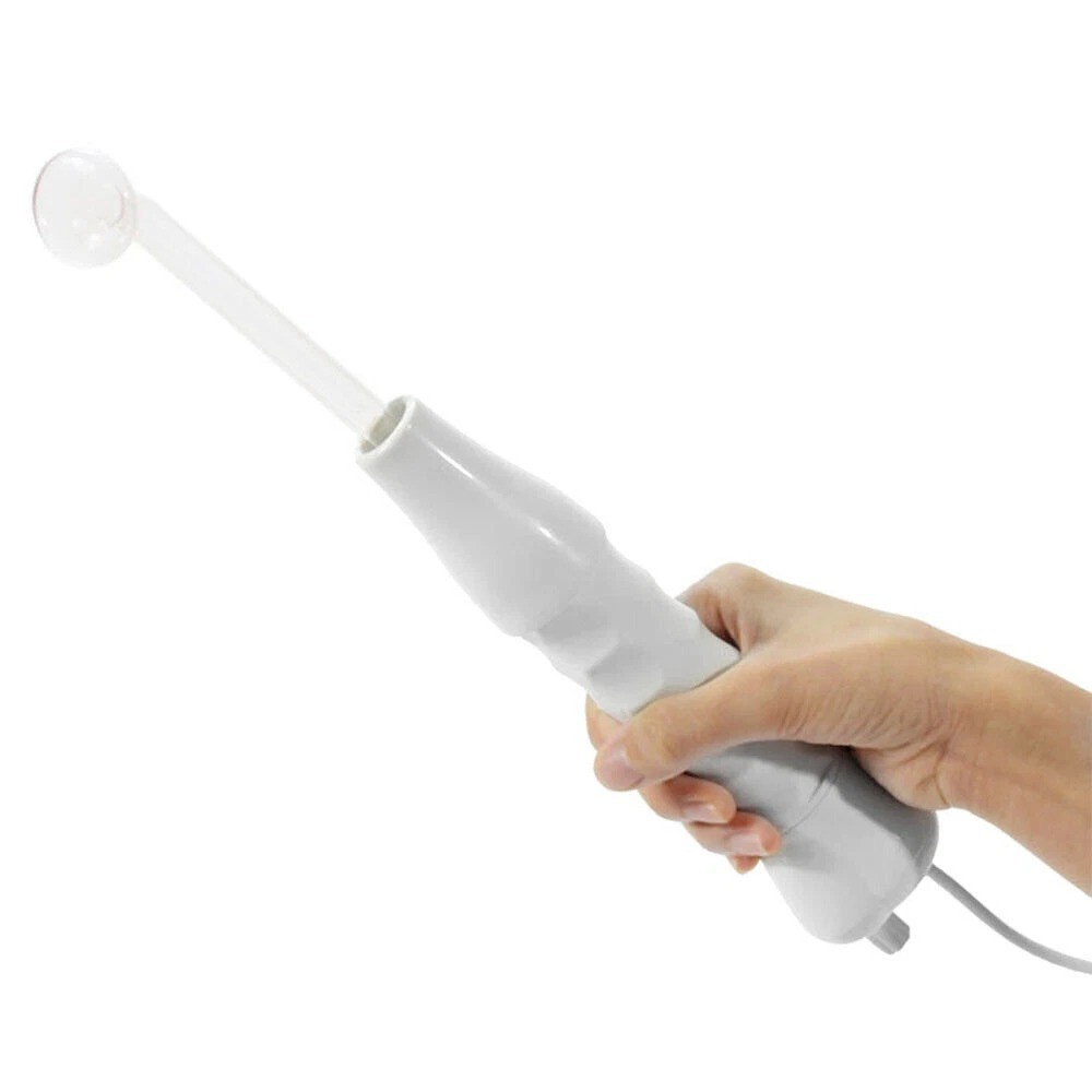 Portable High Frequency Electrotherapy Skin Therapy Wand Machine Acnes Remove