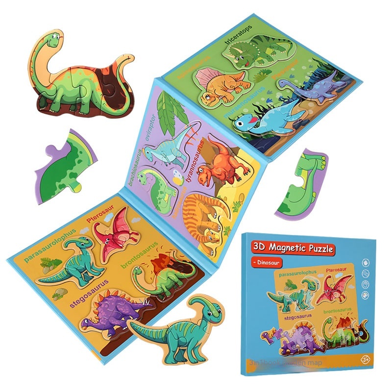 Children's Book Folding 3D Advanced Puzzle Magnetic - Image 7