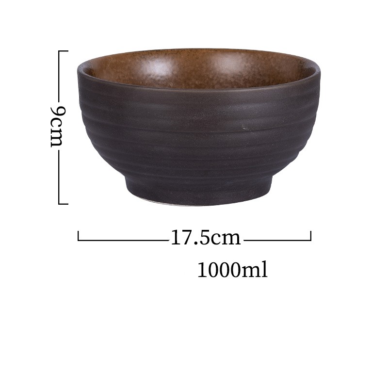 Title 12, Japanese Style Ramen Bowl Ceramic Noodle Instan...