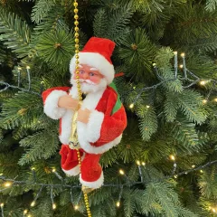 Santa Claus Climbing Ladder Electric Santa Claus Climbing Ladder - View 1
