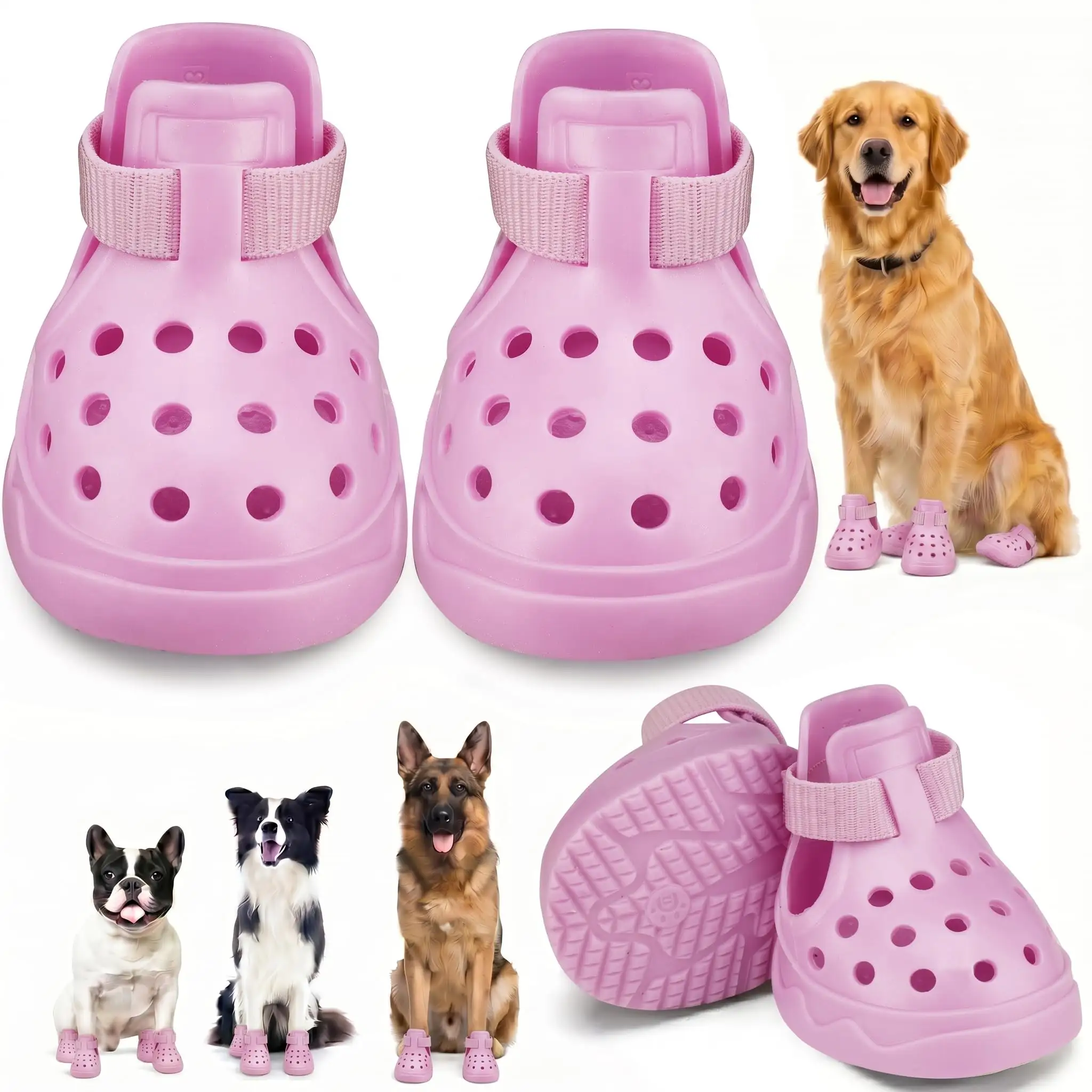 Dog Shoes For Dogs, Clogs Boots Booties