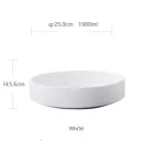 10Inch White Large Soup Plate