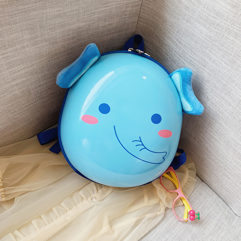 Children's Backpack Kindergarten Boys And Girls Baby Hard Shell Cute Cartoon Animals — foto 4