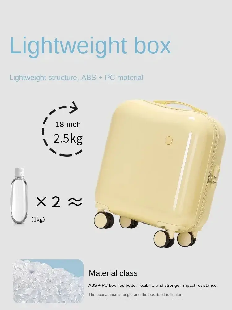 Mini Cute Suitcase Ladies Small Lightweight Luggage