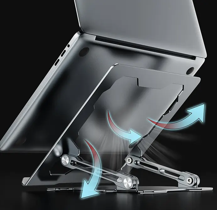 Adjustable Laptop Stand Portable Computer Aluminum Alloy