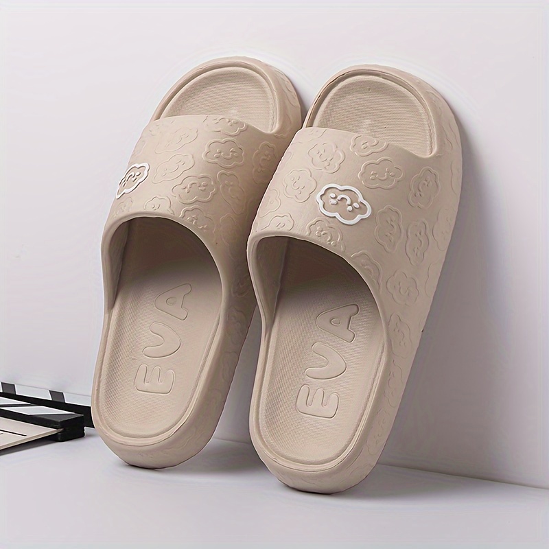 EVA Men's And Women's Beach Sandals Slippers Men's Couple Men's Home Eva Summer Indoor Home Bathroom Non Slip Sandals