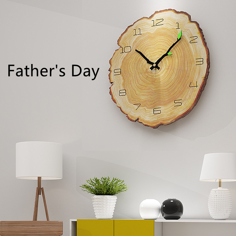 Horloge murale en bois Horloge Murale Scandinave Silence NORDIC