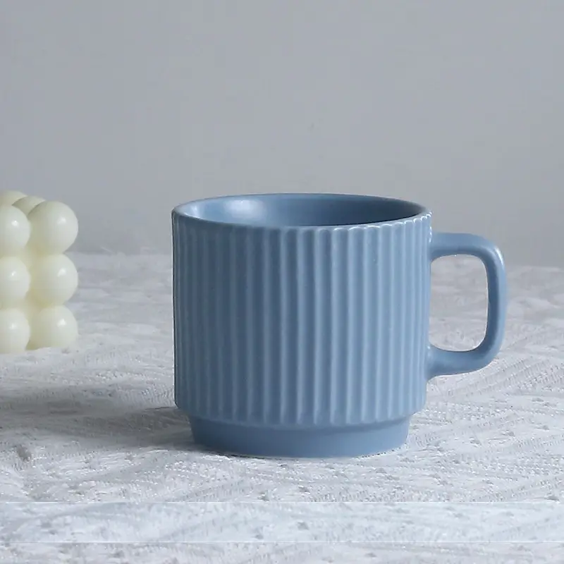 Macaron Candy Color Ceramic Mug