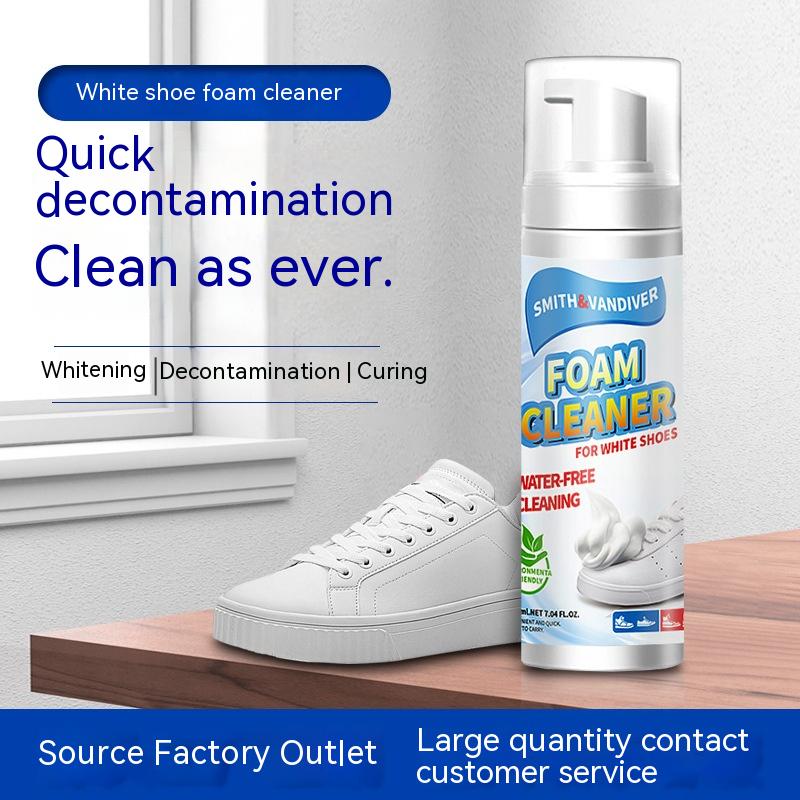 Title 2, Portable White Shoes Cleaning Agent Restores Br...