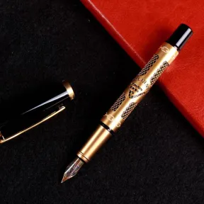Detailed view of the pen barrel