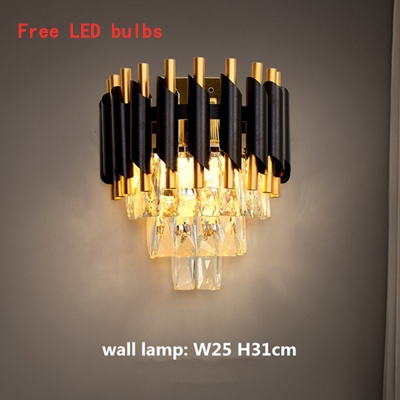 Single layer wall lamp