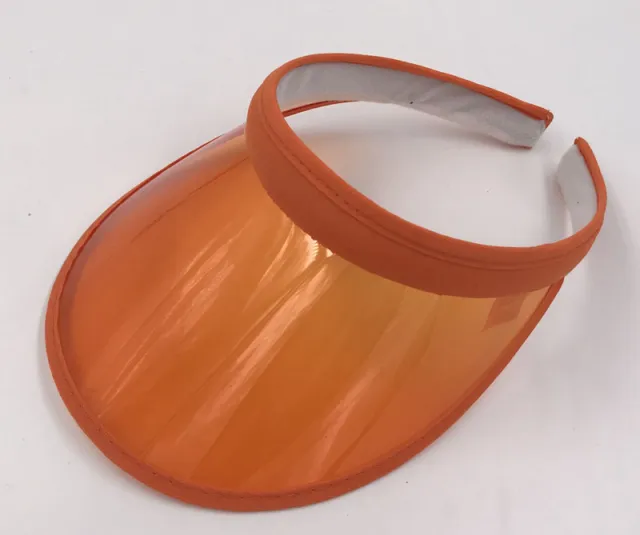New Summer Sun Hat Candy Color Orange - Shop at LoveMi